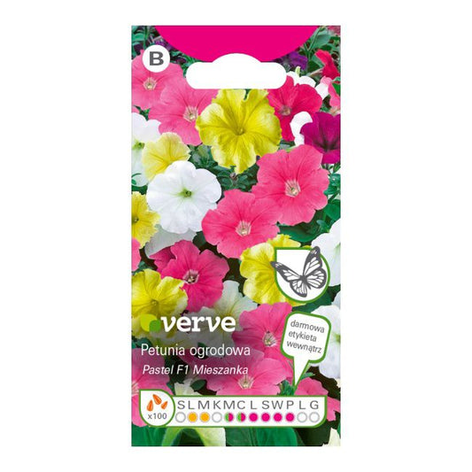 Frø af petunia Pastel F1 Verve mix