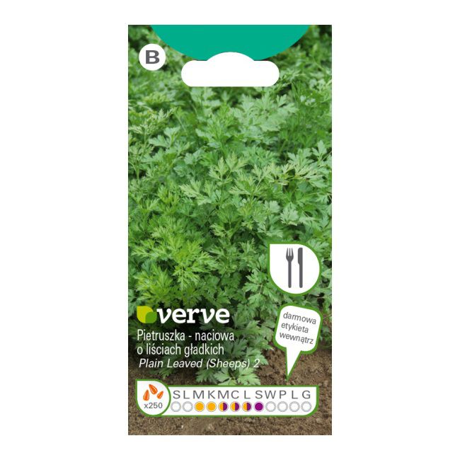 Frø af persille Plain Leaved Verve