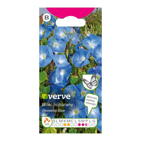 Frø af blå klematis Heavenly blue Verve