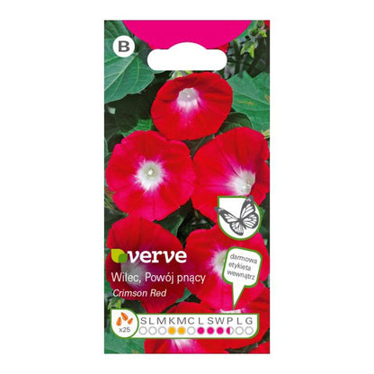 Klatrehortensia Crimson Verve rød - frø til blomster