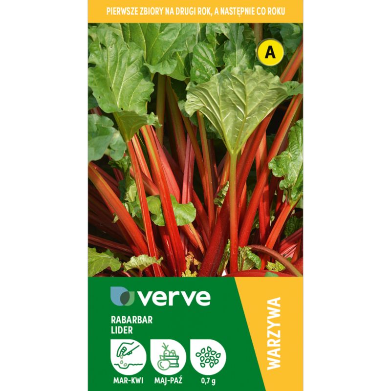 Rabarberfrø Lider Verve