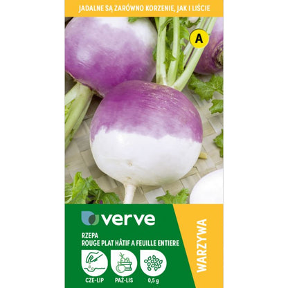 Frø af kålroe Purple Top Milan Verve