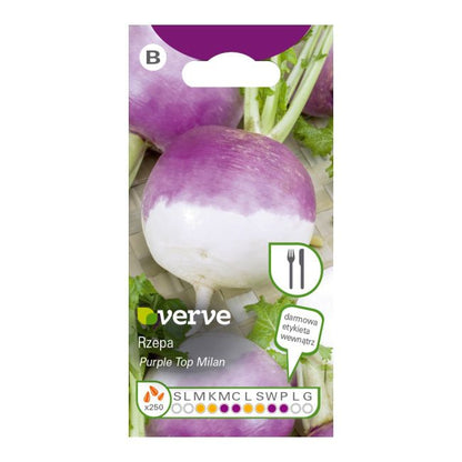 Frø af kålroe Purple Top Milan Verve