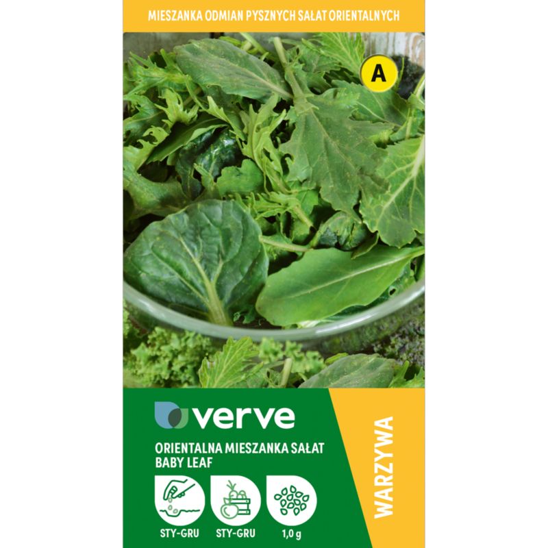 Baby Leaf Verve salatfrø blanding Orie