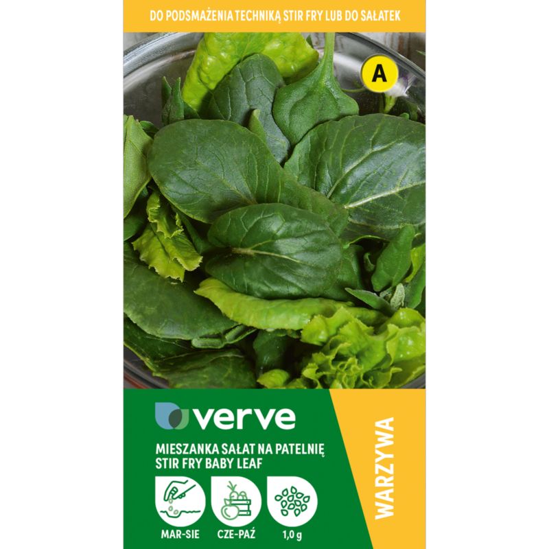 Frø til salat Baby Leaf Verve blanding Stir
