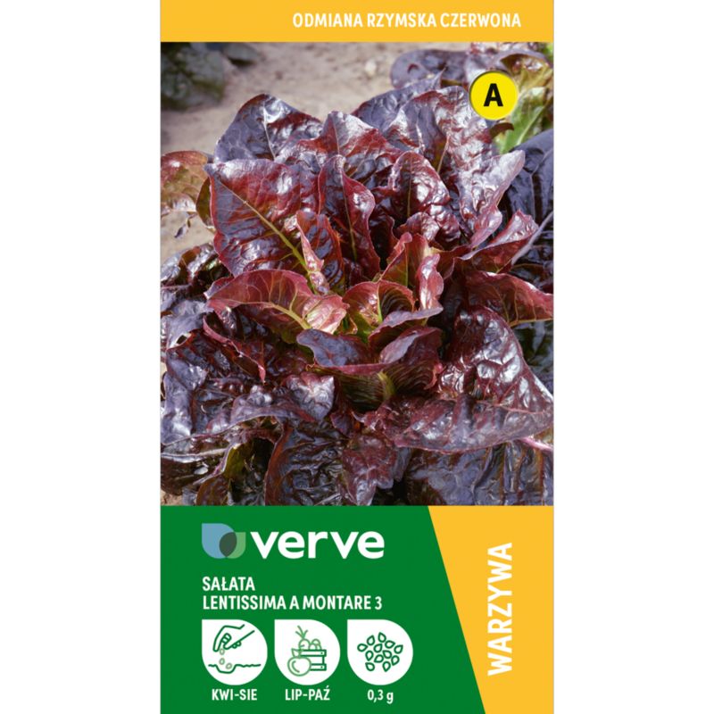 Frø af romainesalat Lentissima a Montare 3 Verve