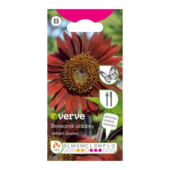 Frø af solsikke Velvet Queen Verve
