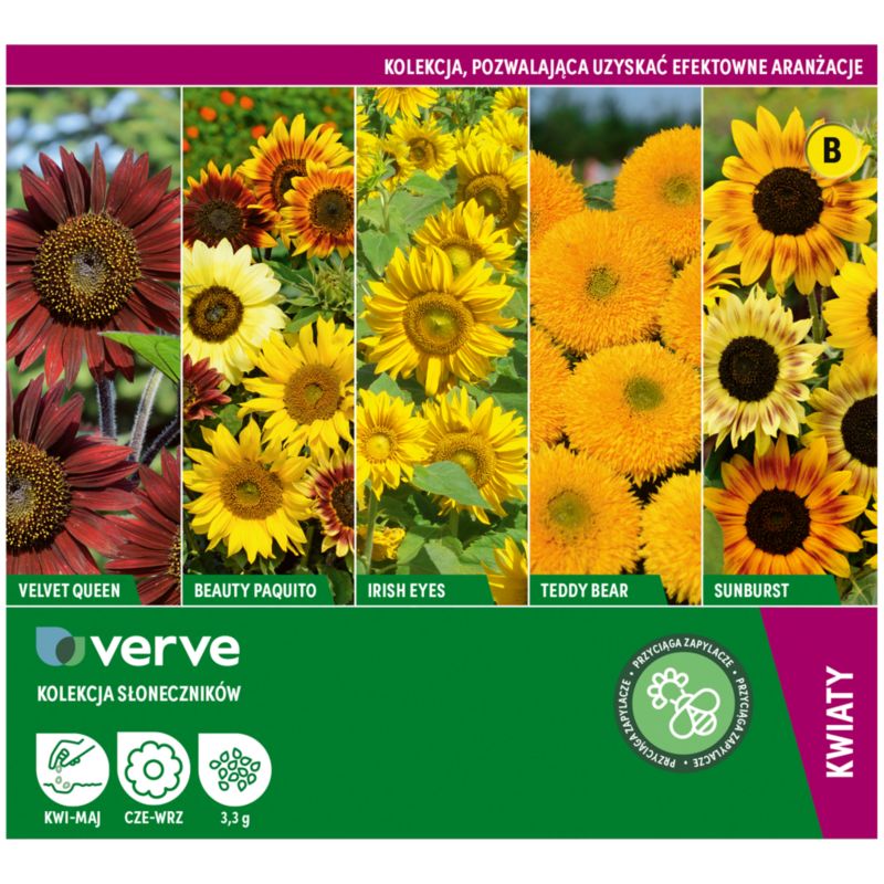 Solsikkefrø Verve-kollektion