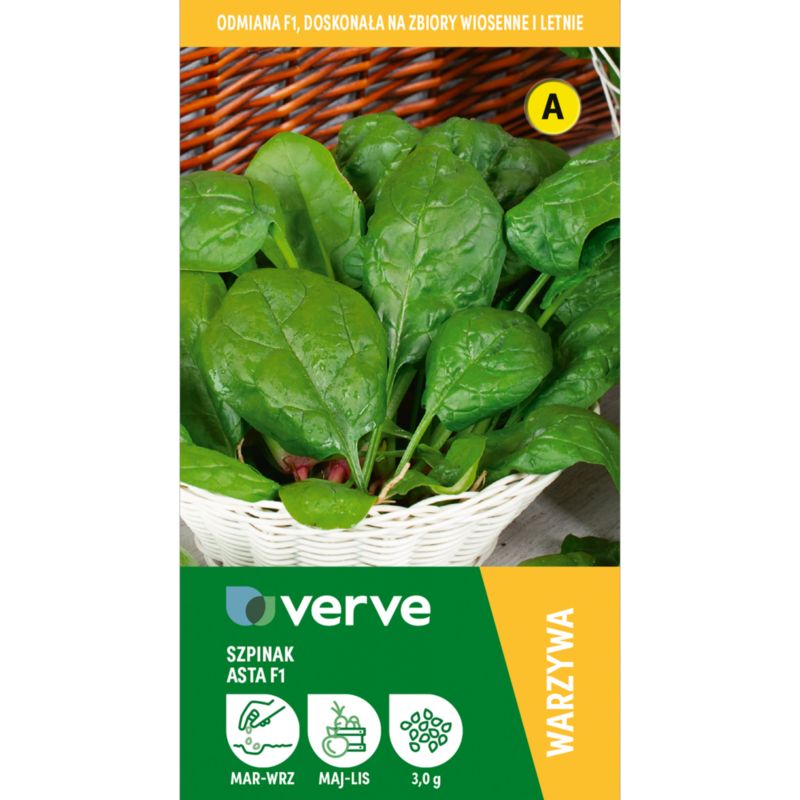 Frø af spinat Asta F0 Verve