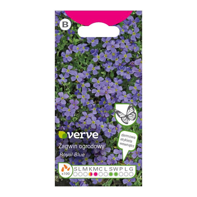 Frø af krybende løvefod Cascading Royal Blue Verve