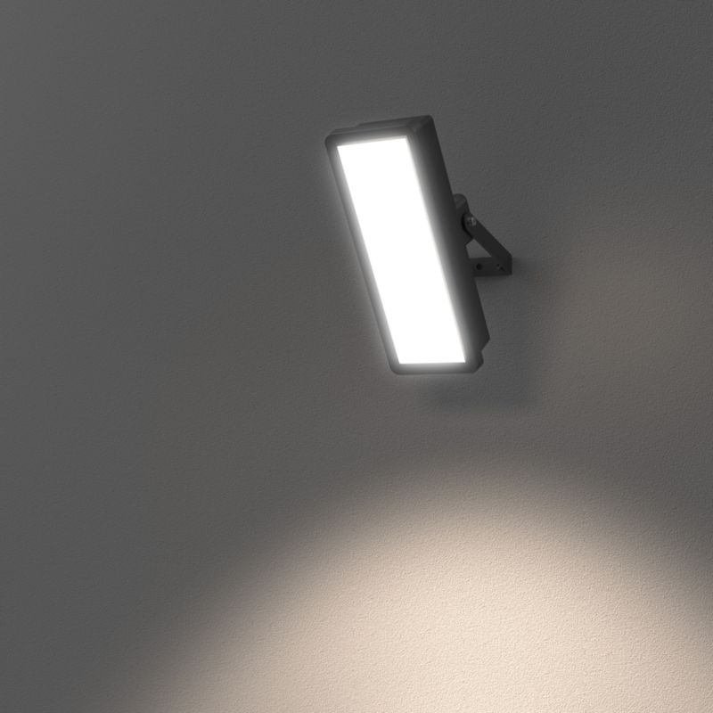 LED Projektør Davern 30 W 3750 lm 5000 K Sort