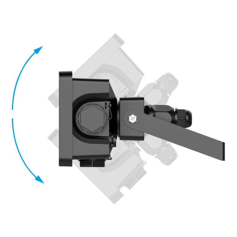 LED Projektør Davern 30 W 3750 lm 5000 K Sort