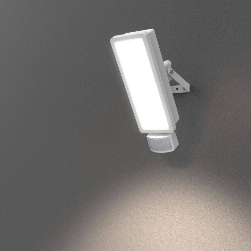 Naświetlacz LED Davern 30 W 3750 lm 5000 K med Bevægelsessensor Hvid