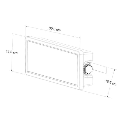 Naświetlacz Davern 50 W 6250 lm 5000 K Sort