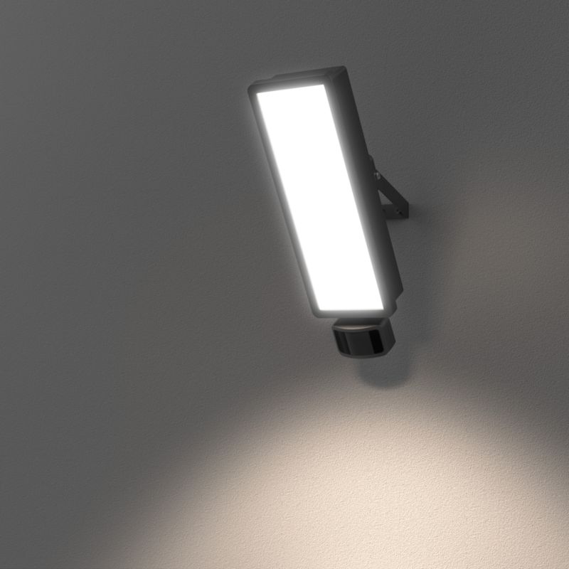 LED Projektør Davern 50 W 6250 lm 5000 K Sort