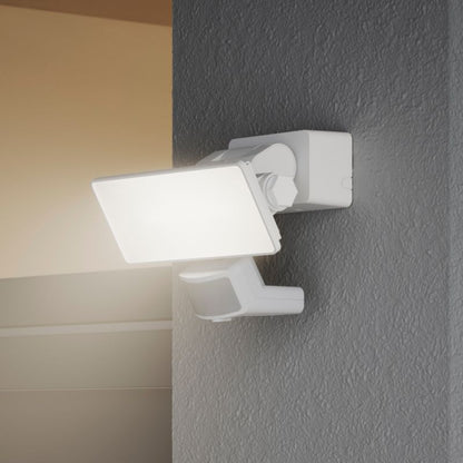 GoodHome Davern projektør med bevægelsessensor 20 W hvid