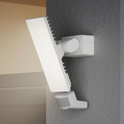 GoodHome Davern projektør med bevægelsessensor 30 W hvid