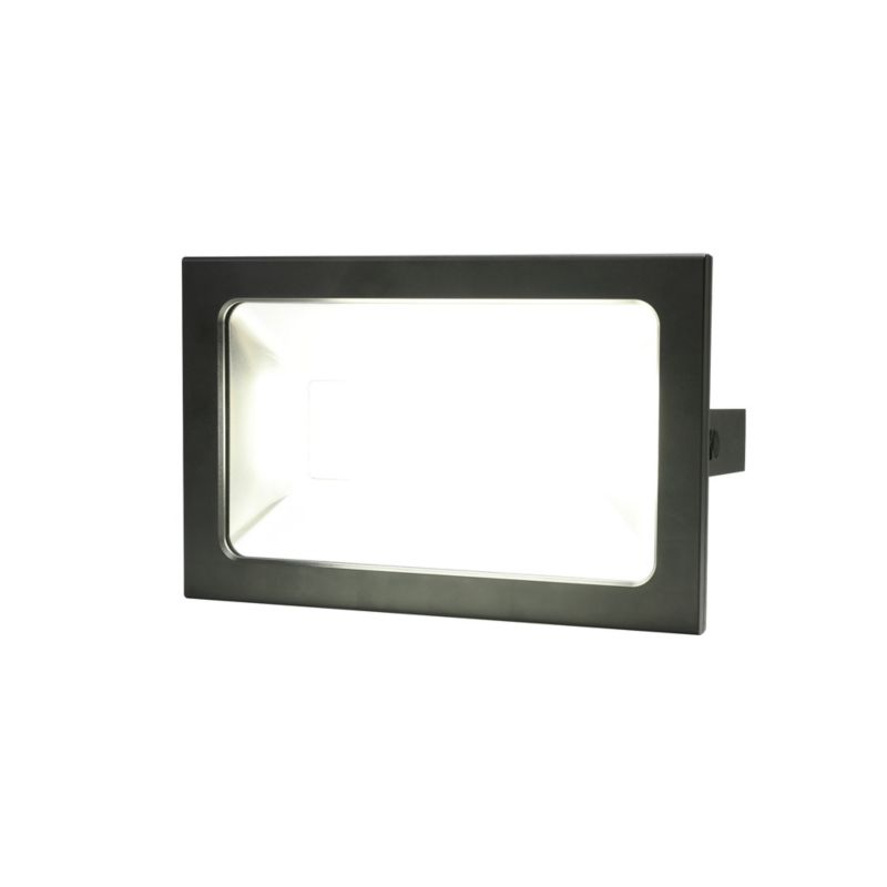 GoodHome Duncan projektør 100 W 5000 K mat-sort