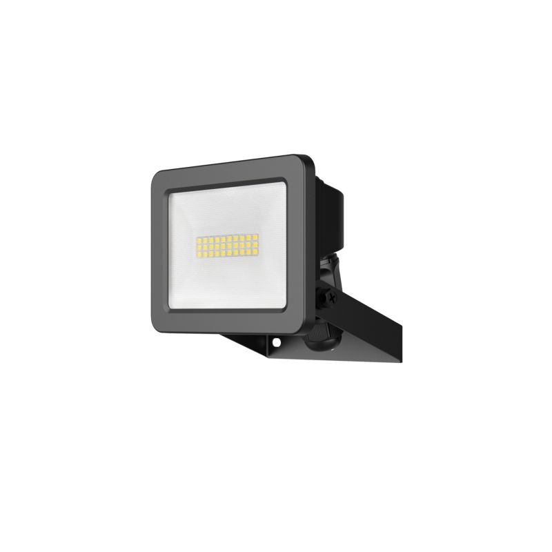LED Projektør Lucan 10 W Sort