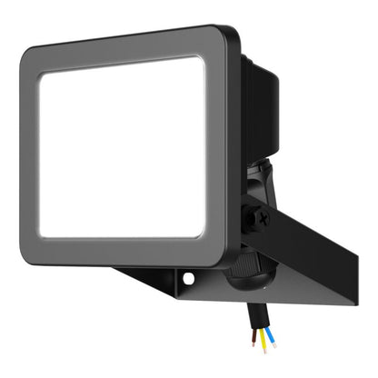 LED Projektør Lucan 10 W Sort