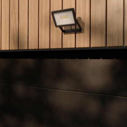 LED Projektør Lucan 10 W Sort