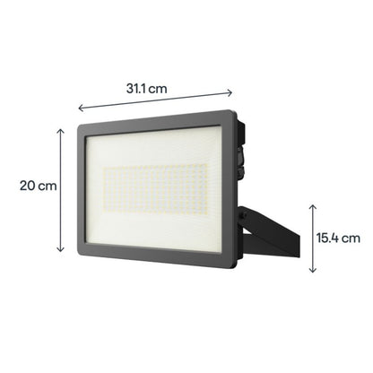 Naświetlacz LED Lucan 14800 lm 5000 K IP65 Sort