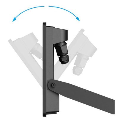 Naświetlacz LED Lucan 14800 lm 5000 K IP65 Sort