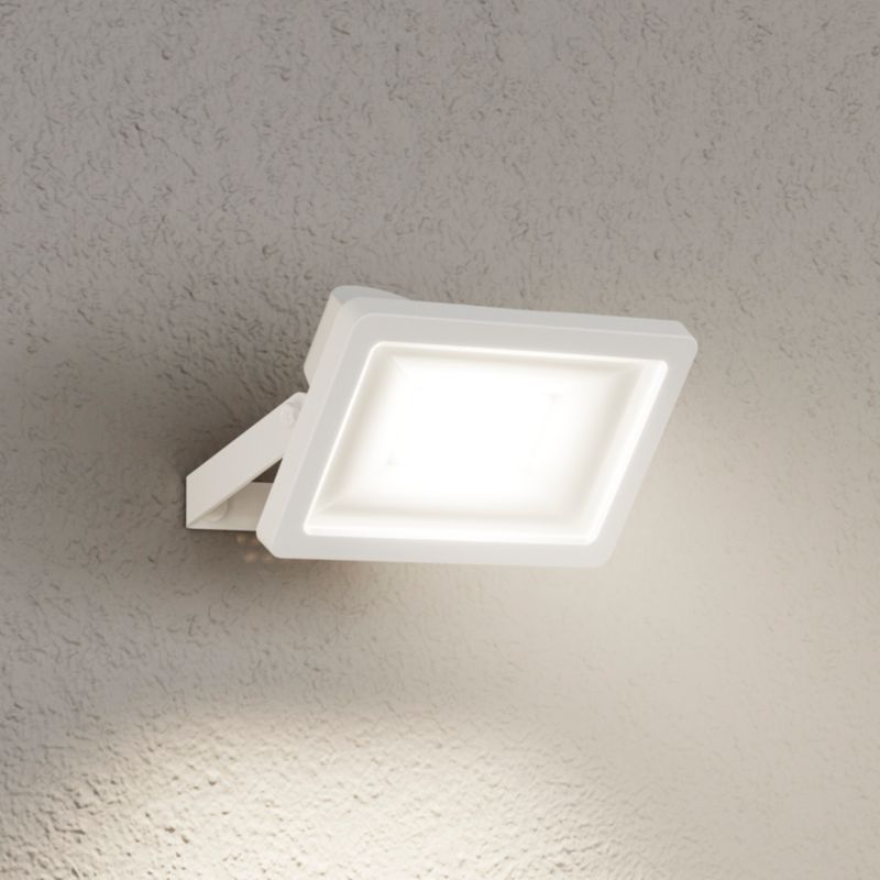 GoodHome Lucan LED-projektør 20 W i hvid