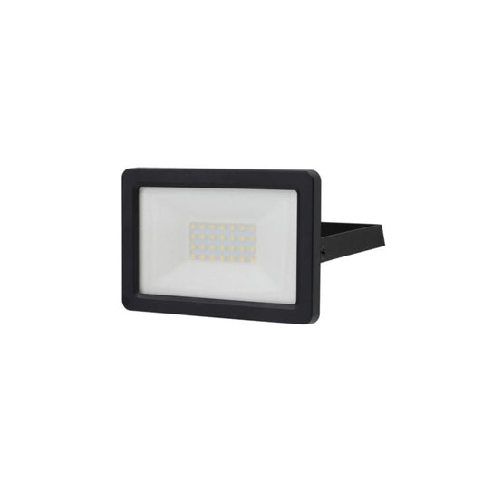 GoodHome Lucan 20 W udendørs LED‑projektør i mat‑sort