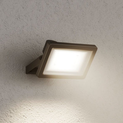 GoodHome Lucan 20 W udendørs LED‑projektør i mat‑sort