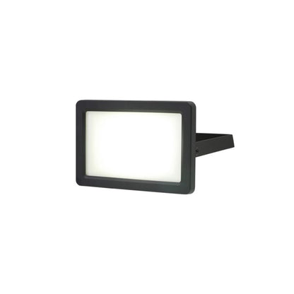 GoodHome Lucan 20 W udendørs LED‑projektør i mat‑sort