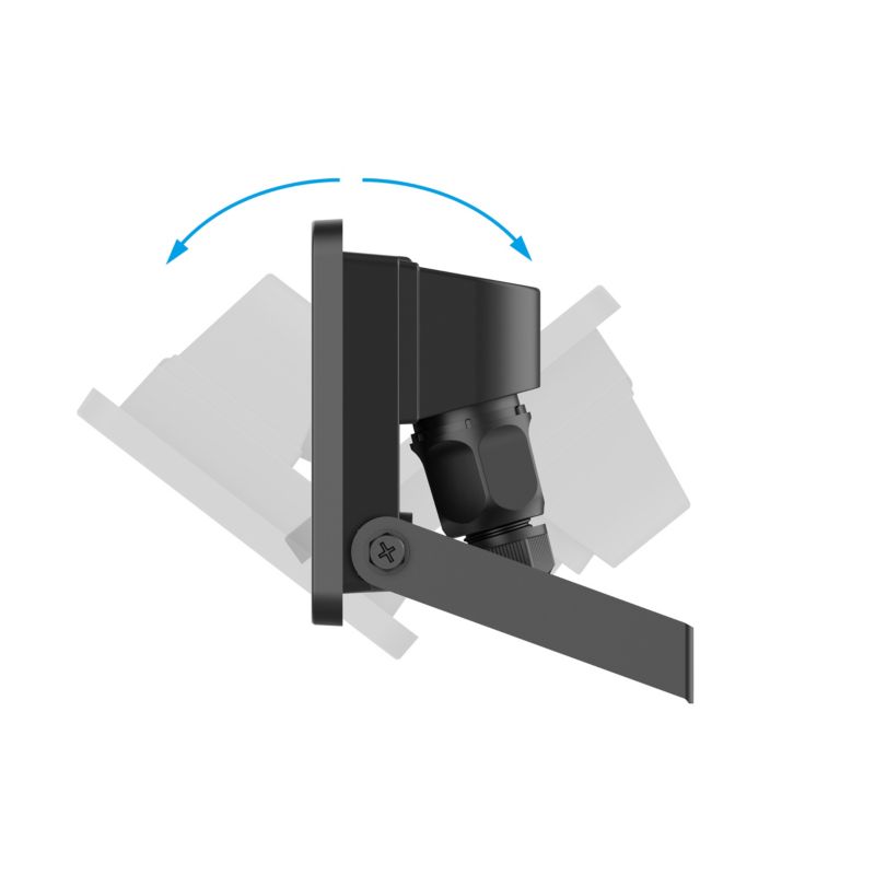 LED Projektør Lucan 20 W Sort