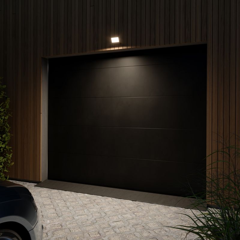 LED Projektør Lucan 20 W Sort