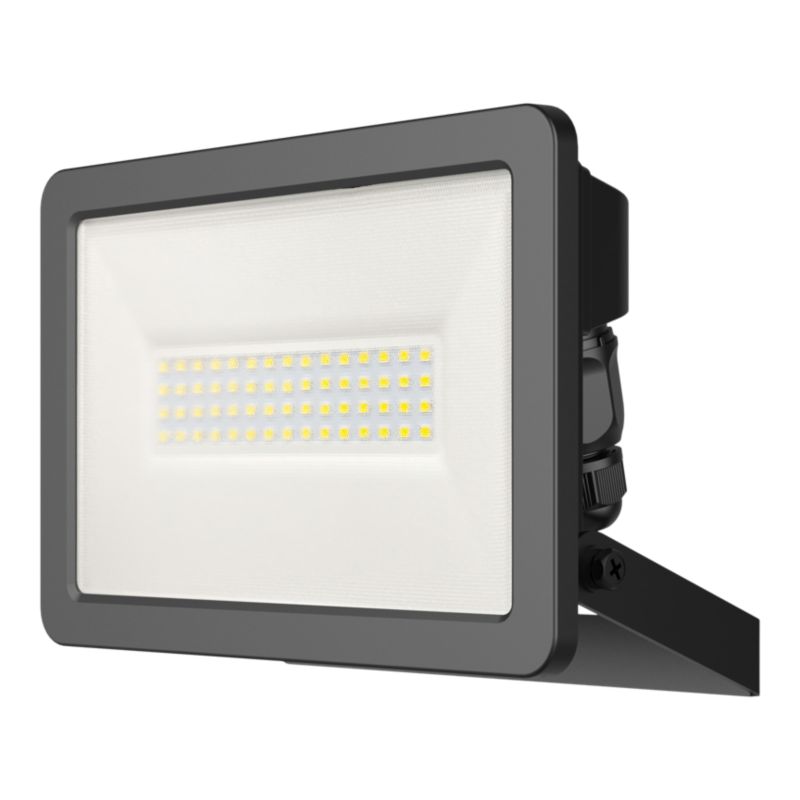 LED Projektør Lucan 30 W Sort
