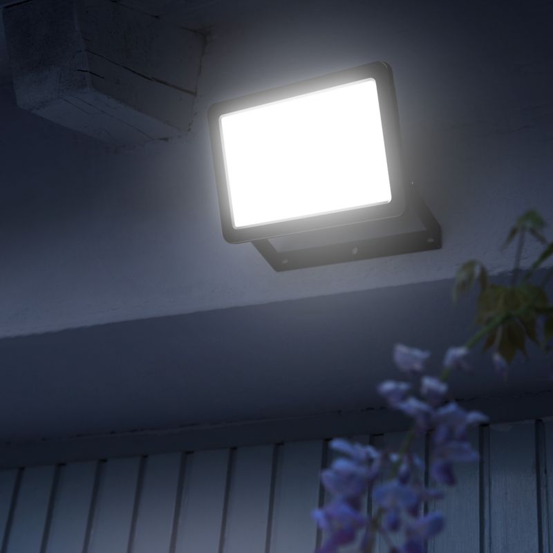 LED Projektør Lucan 30 W Sort