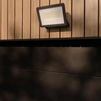 LED Projektør Lucan 30 W Sort