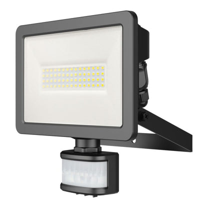 Naświetlacz LED Lucan 30 W Sort Bevægelsessensor