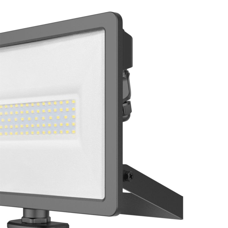 LED-Projektør Lucan 7500 lm 5000 K IP65 med Bevægelsessensor Sort
