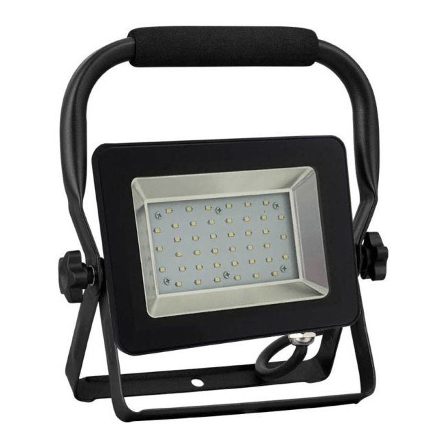 Bærbar LED-Arbejdslampe 30 W 6000 K IP65 Sort
