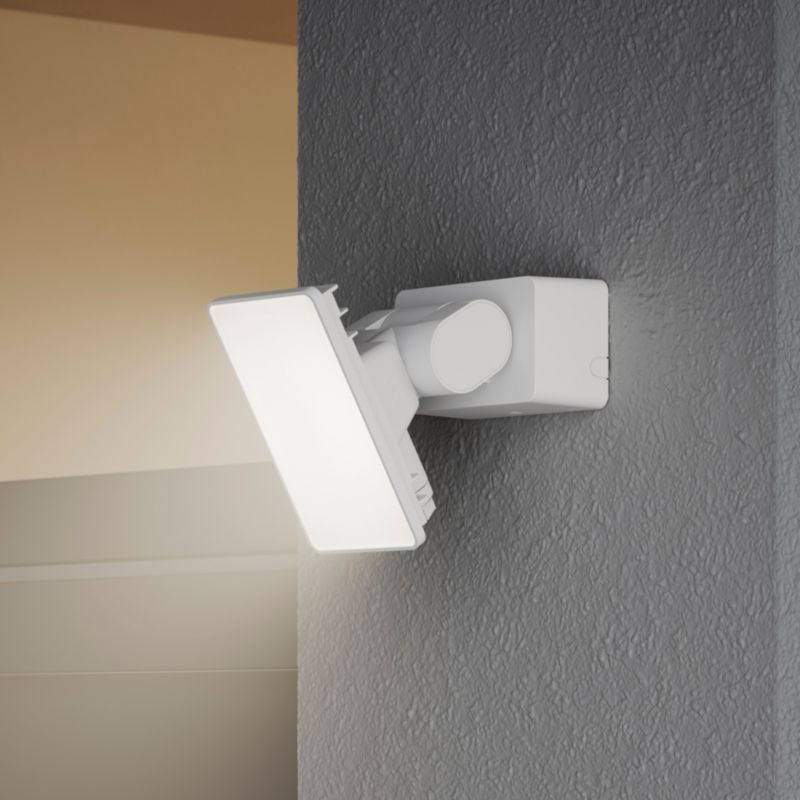 GoodHome Davern 10 W hvid LED-spot til udendørs brug