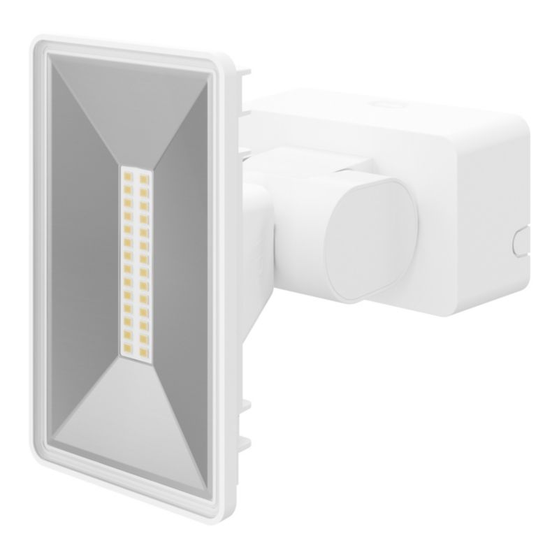 GoodHome Davern 10 W hvid LED-spot til udendørs brug