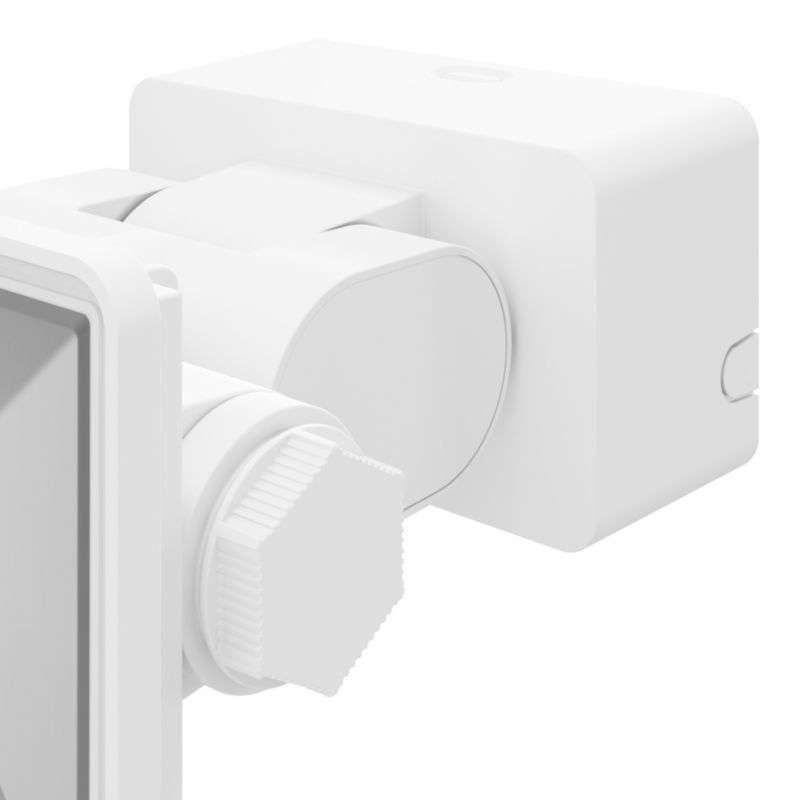 GoodHome Davern 10 W hvid LED-spot til udendørs brug