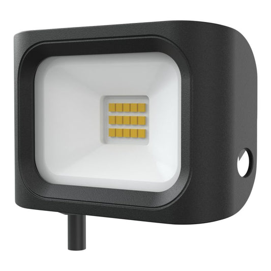 OPP 10 W 6500 K sort LED-projektør