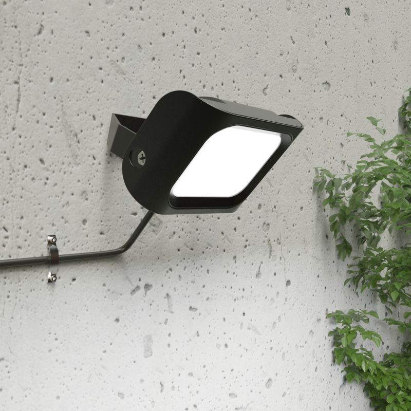 OPP 10 W 6500 K sort LED-projektør