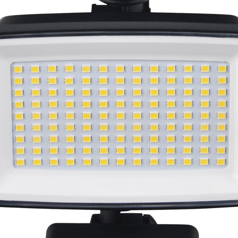 Solar Spotlight 5000 K IP54 Sort