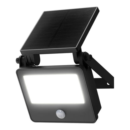Solarlampe 800 lm 5000 K IP44 Sort