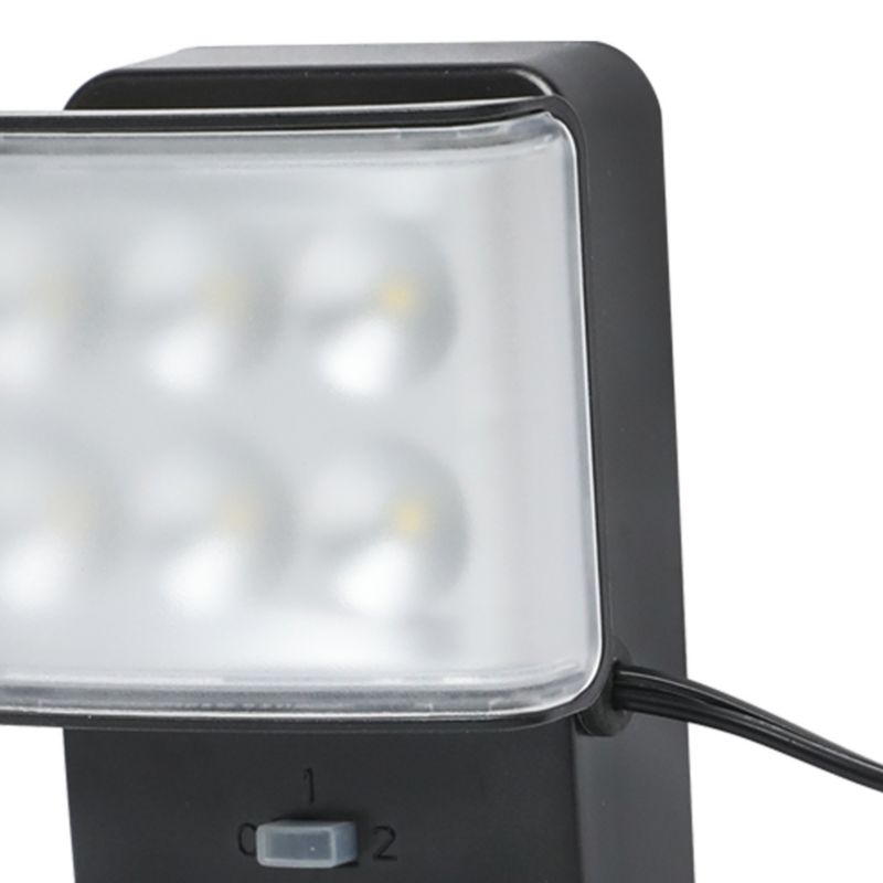 Solar Spotlight Fleming 120 lm Sort