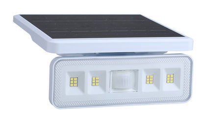 Solcelle-LED-lys Ledsystems 1000 lm IP54 med Bevægelsessensor Hvid