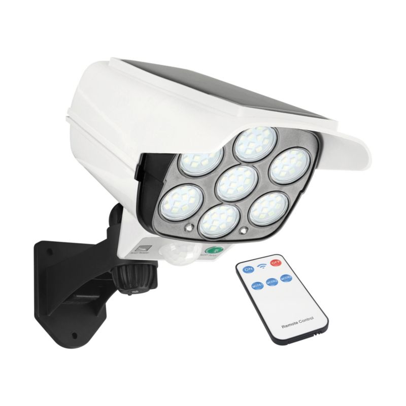 Solar LED Projektør Struhm Sono Med Bevægelsessensor Cool White 5 W Hvid