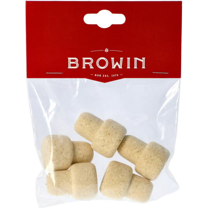 Naturprop Svamp Ø19 mm Beige 5 Stk.